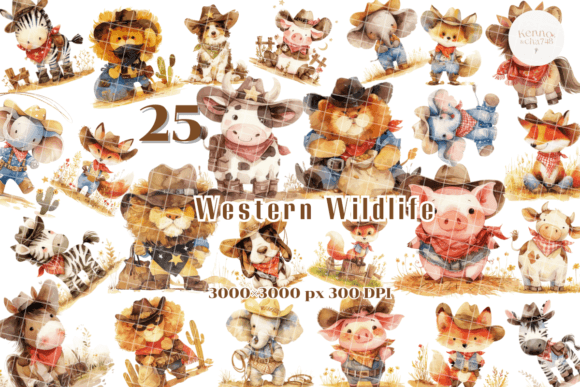 Download Western Animal Art, Cowboy Wildlife - Wildlife Collection