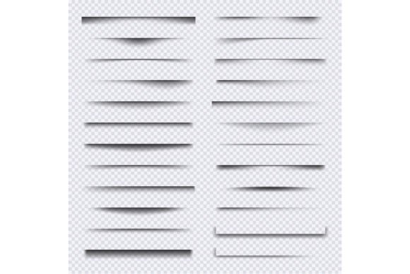 Download Shadow Dividers. Realistic Web Elements - Web elements Collection