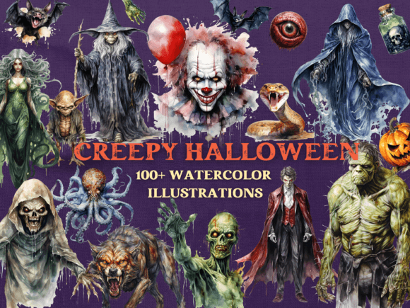 Download Creepy Halloween Clipart, 100+ Designs - Premium Resources