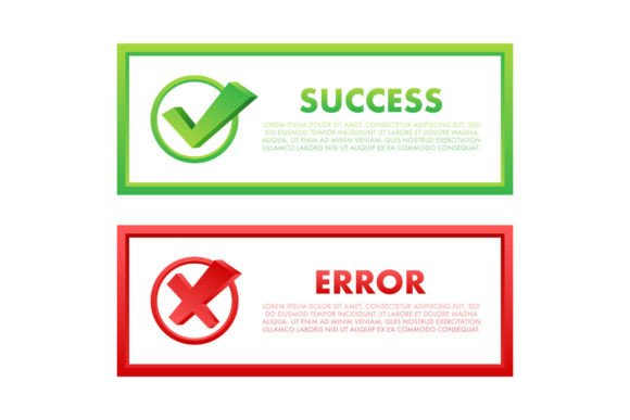Download Success and Error Message. Approved - Premium Resources
