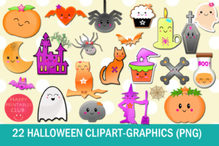 Download 22 Kawaii Halloween Clipart-Halloween Graphics Clipart - Halloween clipart Collection